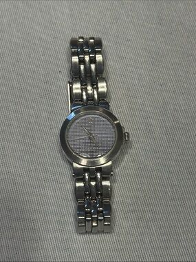 Perry Ellis Silver-Tone Women's Bracelet Watch